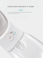 Portable Dog Cat Water Bottle with Storage Food and Water Container for Puppy Pets Dogs Feeder Bowl Outdoor Travel Pet Supplies